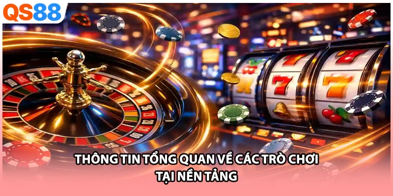 Thông tin tổng quan về các trò chơi tại nền tảng